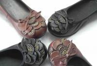 女鞋真皮花片坡跟鞋（黑色、咖啡色）批發(fā)，盡在世界工廠網(wǎng)中國(guó)產(chǎn)品信息庫(kù)